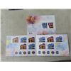 Image 2 : weather wonder souvenir sheet and booklet pf 10 stamps (2015), pansies souvenir sheet and p2015 book