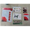 Image 1 : Dinos of canada souvenir sheet with booklet of 10 stamps, P2015 in flanders fields pane of 5 with bo