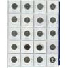 Image 2 : Sheet of 20, Canadian 25 cent coins, 1971-1990
