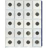 Image 2 : Sheet of 20 Canadian 5 cent coins - 2000-2019 mixed