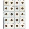 Image 2 : 2x Sheets of 20, Consecutive Canadian 1 cent penny coins - 1941-1980 (missing 1958)