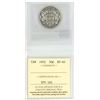 Image 2 : 1952 ICCS graded, Canadian silver 50 cent coin - EF40