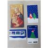 Image 1 : P2016 master of the castello booklet of 12 stamps, P2016 christmas-santa, christmas USA-tree booklet