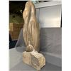 Image 2 : SIGNED GRANITE SCULPTURE BY DEREK GREEN TITLED "IBIS" DATED 1983 APPROX 25" TALL. VALUED AT $8,500