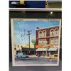 Image 8 : 3 PIECES ASSORTED FRAMED ARTWORK INCLUDING; BILLY JOEL "STREETLIFE SERENADE", JOHN LAMBERT "GRAND