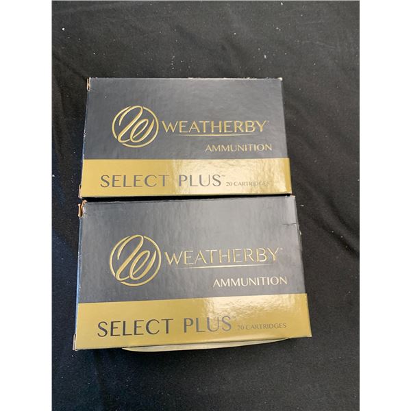 *P* 2 BOXES OF WEATHERBY SELECT PLUS 6.5RPM AMMUNITION *MUST HAVE VALID PAL*