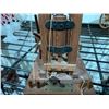 Image 8 : ASSORTED COLLECTIBLES INCLUDING; CANNON BOOK ENDS, CAMEL FIGURE, WOOD CARRIAGE MODEL & MORE