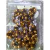 Image 2 : GENUINE NATURAL 52 BEADS GOLD PLATED RUDRAKSHA JAAP RETAIL $800