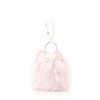 Image 2 : Christian Dior Cookie Bag Charm Leather and Fur Pink