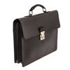 Image 2 : Louis Vuitton Serviette Briefcase Black Taiga Leather