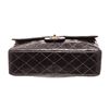 Image 4 : Chanel Jumbo Flap Shoulder Bag Black Patent Leather