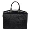 Image 3 : Louis Vuitton Riviera Handbag Black Epi Leather