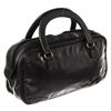 Image 2 : Prada Black Vitello Daino Leather Mini Satchel Bag