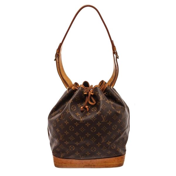 Louis Vuitton Noe GM Bucket Bag brown monogram canvas