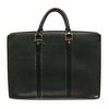 Image 1 : Louis Vuitton Business Travel Bag Green Taiga