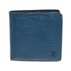 Image 1 : Louis Vuitton Blue Epi Leather Marco Bifold Wallet