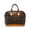 Image 1 : Louis Vuitton Alma Pm Handbag brown monogram canvas and leather