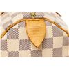 Image 6 : Louis Vuitton White Leather Damier Azur Speedy 30 Satchel Bag