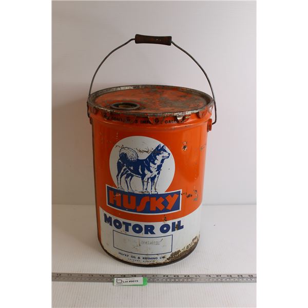 Husky Motor Oil Pail