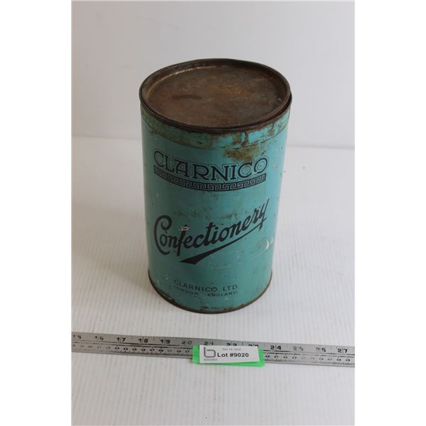 Clarnico Confectionery Tin