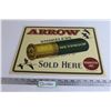Image 1 : Arrow Shotgun Shell Sign - 16" x 12 1/2"