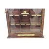 Image 2 : * Canadian Distributors Dyestuffs Store Display - Oak and Glass - 15x6x21" Tall