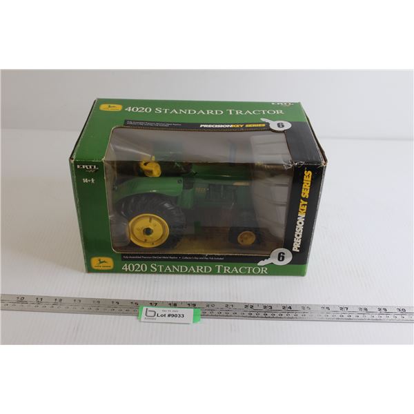 * ERTL John Deere 4020 Standard Key Series #6 Tractor Die Cast - 1/16