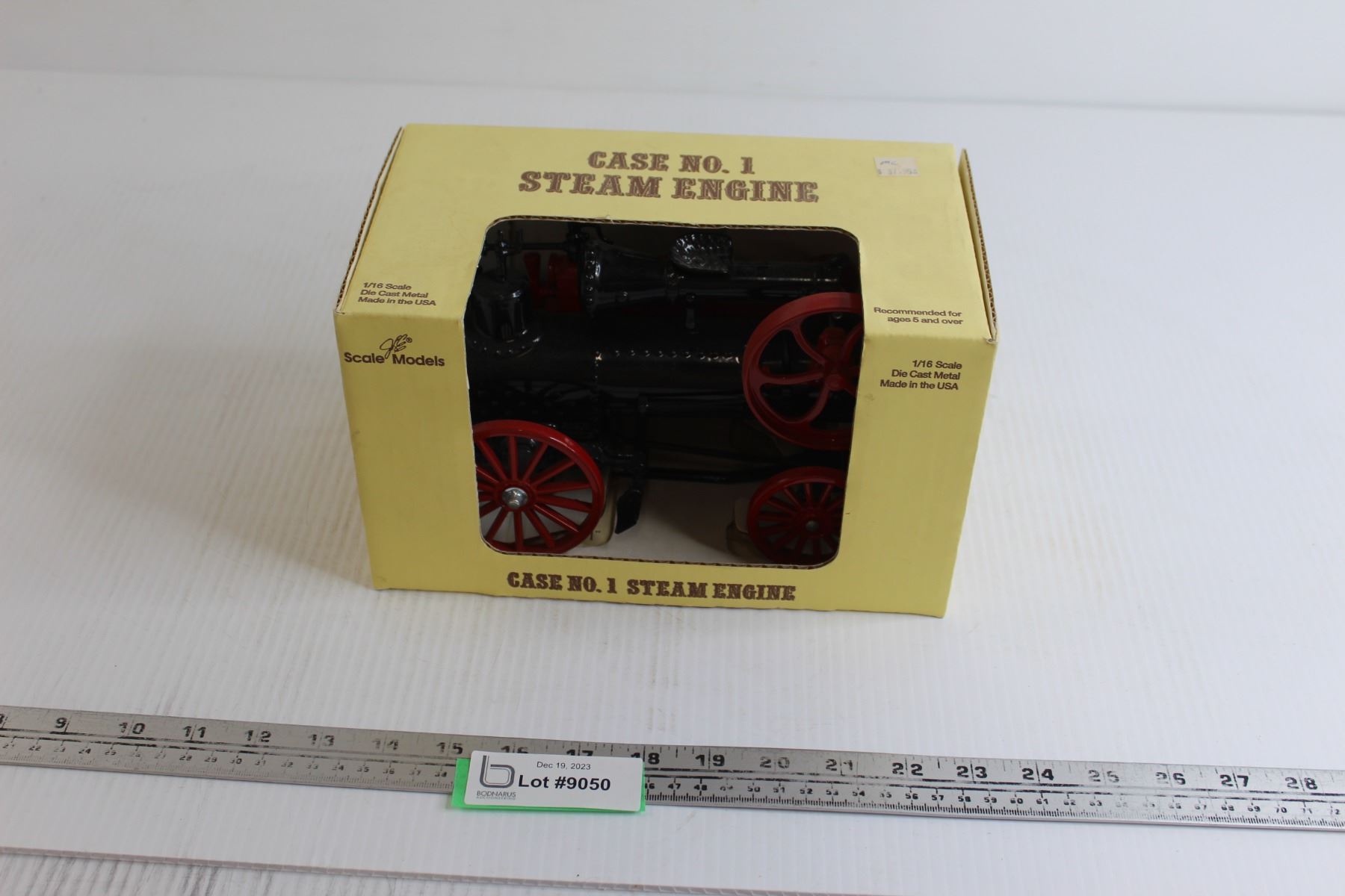 Scale Models Case No. 1 Steam Engine Die Cast - 1/16 - Bodnarus ...