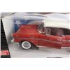 Image 2 : ERTL American Muscle 1957 Chevy Bel Air Sport Coupe Die Cast - 1/18