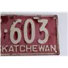 Image 3 : Saskatchewan 1934 License Plate