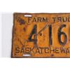 Image 2 : Saskatchewan 1936 License Plate