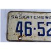 Image 2 : Saskatchewan 1961 License Plate