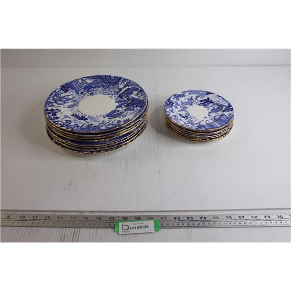 (16) Royal Crown Derby Plates