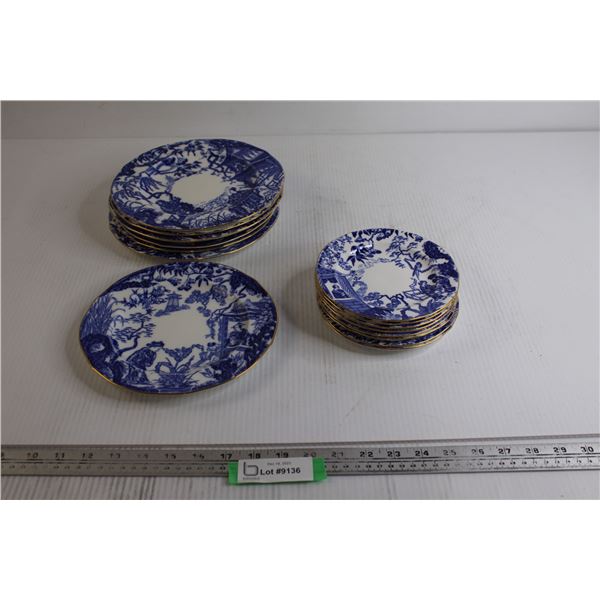 (16) Royal Crown Derby Plates