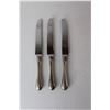 Image 2 : Sterling Silver Knives (Handles) - 230 gms. - Birks Sterling