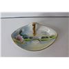 Image 2 : (3) Gilded Hand Painted Noritake Dishes