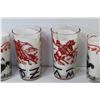 Image 3 : Vintage Western Themed Glasses