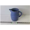 Image 1 : Blue Medalta 1 1/2 Pint Jug Pitcher (chip on bottom edge & inside bottom)