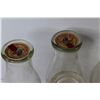 Image 2 : (6) Vintage Milk Bottles (8" tall)