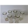 Image 2 : (6) Vintage Milk Bottles (6 1/4" tall)