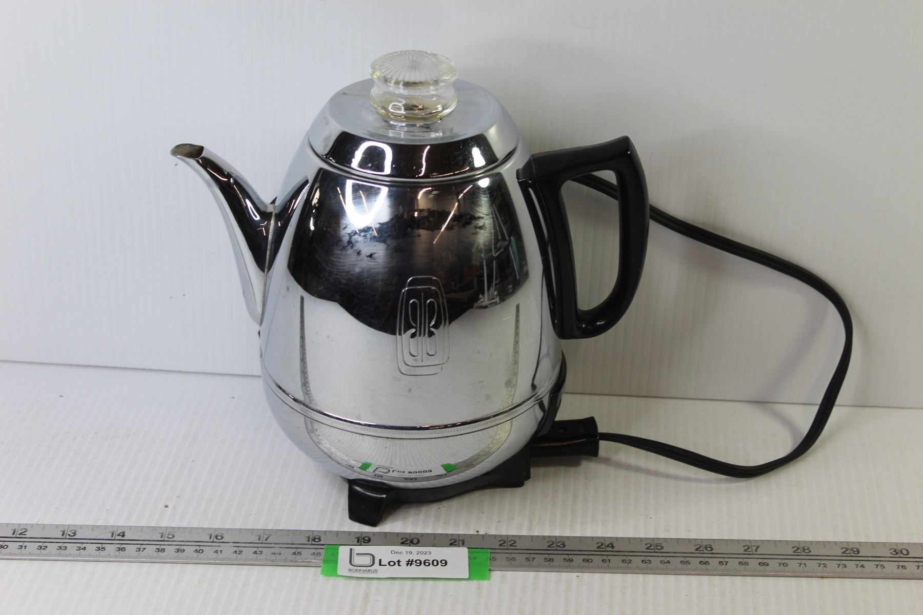 Vintage General Electric Coffee Perk (working) - Bodnarus Auctioneering