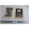 Image 1 : (2) Bee Hive Hockey Photos - Johnny Bucyk, Jack Church