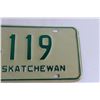 Image 3 : Saskatchewan 1974 Livery License Plate - L119