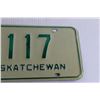 Image 3 : Saskatchewan 1974 Livery License Plate - L117