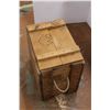 Image 2 : * Wooden Crate with Handles - 16" x 17" x 12" Tall