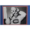 Image 2 : Jacques Plante Framed Autograph w/ Certificate of Authenticity - 15 3/4" x 17 3/4"