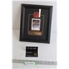 Image 1 : Framed Signed Bobby Hull Picture w/ Certificate of Authenticity- 10 1/4" x 12 1/4"