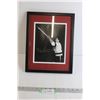 Image 1 : Framed Signed Ted Lindsay Picture - 12" x 15"