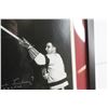Image 2 : Framed Signed Ted Lindsay Picture - 12" x 15"