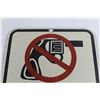 Image 2 : No Firearms Allowed Sign - 1' x 1'